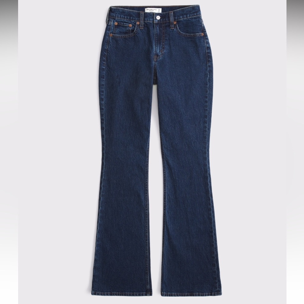 Abercrombie & Fitch Curve Love High Rise Bootcut Jean